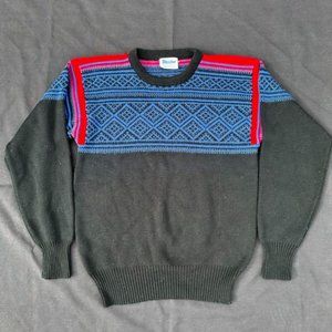 Vintage Meister Hagemeister-Lert Ski Holiday Knit Sweaterr